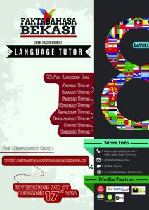 Faktabahasa Bekasi Open Recruitment Language Tutor