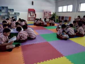 SD Ananda Bekasi Timur Sulap Ruang Kelas Jadi Perpustakaan Literasi