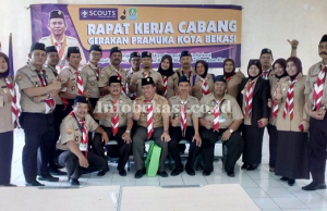 Pramuka Kota Bekasi Diminta Jadi Pelopor Bank Sampah