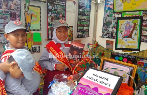 Unik Dan Kreatif, SDSN Margahayu 13 Bekasi Terpilih sebagai Stand Literasi Terfavorit Jabar
