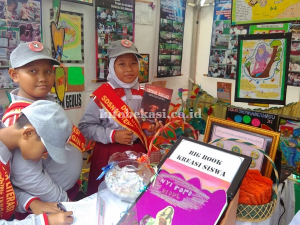Unik Dan Kreatif, SDSN Margahayu 13 Bekasi Terpilih sebagai Stand Literasi Terfavorit Jabar
