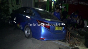 Sopir Taksi Dirampok, Motor Pelaku Ditabrak Hingga Tersungkur