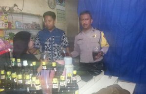 Polisi Sita 245 Miras Oplosan