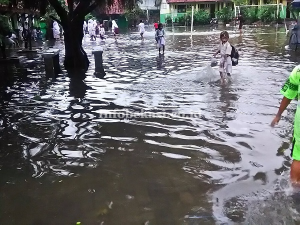 Empat SDN di Kecamatan Medansatria Terendam Banjir, Ratusan Siswa Diliburkan