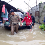 Banjir di Harapan Mulya Bekasi