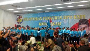 Fahd Sahkan  Mochtar Mohammad Junior Ketua KNPI Kota Bekasi