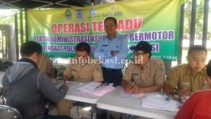 Sadarkan Wajib Pajak, Bapenda Tepikan Pemilik Kendaraan Mati Pajak