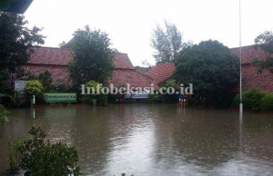 Banjir, SDSN Margahayu 13 Bekasi Liburkan Siswanya