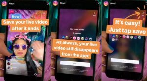 Kini Video Siaran Langsung Instagram Bisa di Simpan