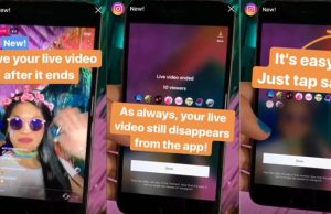 Kini Video Siaran Langsung Instagram Bisa di Simpan