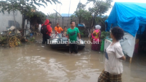 6 RW Terdampak Banjir, 135 Warga Harapan Mulya Harus Mengungsi