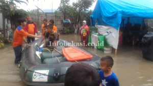 Banjir, Kelurahan Harapan Mulya Jadi Tempat Pengungsian