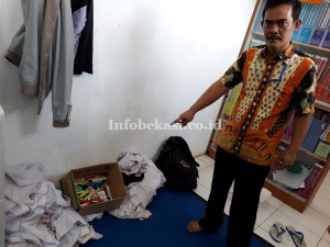 Hari Terakhir UN, SMK BKM 2 Bekasi lakukan Sweeping