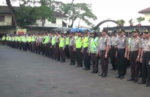 750 Personel Polres Metro Bekasi Kota Ditugaskan untuk Pengamanan Pilkada Jakarta