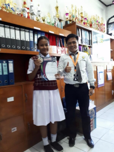 Izza Rahma N. Atlet Sepatu Roda dari SD Ananda Bekasi Timur
