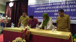 BPJS Kesehatan KCU Bekasi Kembali Tandatangani Nota Kesepahaman Bersama Kejaksaan Negeri