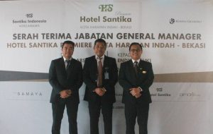 Sertijab, GM Hotel Santika Premiere Harapan Indah Resmi Ganti Personil