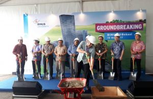 Ground Breaking, Binus University Bakal Punya Tower 30 Lantai