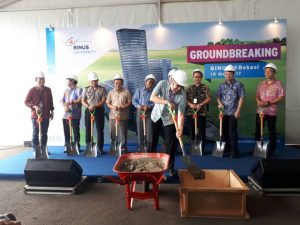 Ground Breaking, Binus University Bakal Punya Tower 30 Lantai