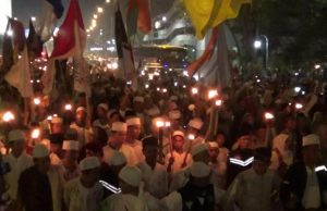 Peserta Pawai Obor Minta Pemkot Keluarkan Maklumat Untuk Menutup Tempat Hiburan Malam