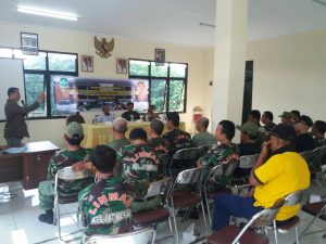 Anggota Linmas Dilatih Siaga Bencana