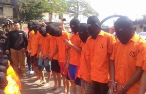 Polisi Tangkap Belasan Anak Geng Motor Tambun 45