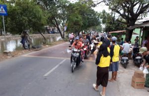 Peringati Hari Jadi, Sintha Bagi-Bagi Tajil