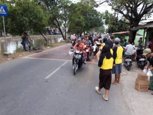 Peringati Hari Jadi, Sintha Bagi-Bagi Tajil