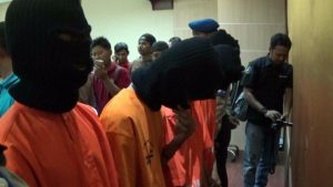 8 Pemuda Pelaku Tawuran Diamankan Petugas