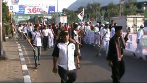 Longmarch Sejauh 10 Kilometer, Massa Tolak Pembebasan Bersyarat Ahok