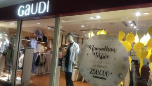 Belanja di Gaudi, Dapet Cashback 250 ribu