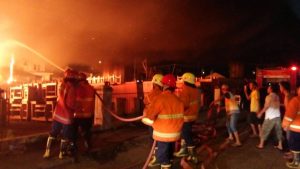 Tempat Usaha Kusen Dan Penjualan Meubel Ludes Terbakar