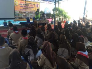 Jajaran Polsek Melakukan Penyuluhan Di Sekolah-Sekolah