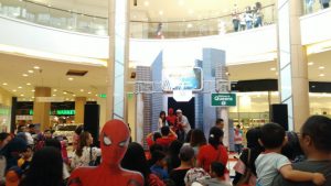Serunya Bertemu Langsung dengan Tokoh Spiderman di GGP