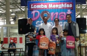 Serunya Aksi Anak-Anak Dalam Lomba Menghias Donat di Sinpasa