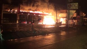 Ditinggal Mudik, 3 Unit Ruko Elektronik Ludes Terbakar