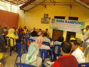 Jaring Aspirasi Warga, Kecamatan Bekasi Barat Giat Saba Kampung