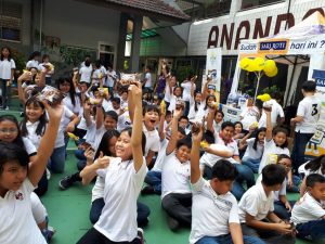 Ratusan Siswa SD Ananda Ikuti Pekan Sarapan Nasional