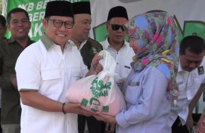Cak Imin Hadiri Operasi Pasar Murah di Teluk Pucung Bekasi Utara