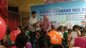 Grand Mall Bekasi Adakan Kegiatan Posyandu Untuk Sehatkan Anak Bangsa