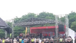 Sinergitas Tiga Pilar, Polres Bekasi Gelar Panggung Bhayangkara