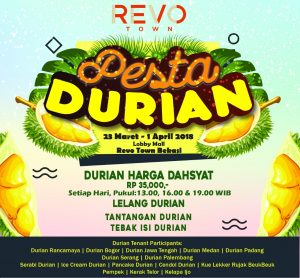 Dari Pesta Durian Hingga Grup Band Barasuara Ada di REVO Town