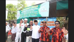 Syaikhu Puji Kolaborasi Posko Mudik PP dan FPI Indramayu