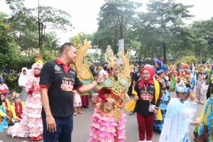 1500 Penari Ronggeng Menor Semarakan Kegiatan GNP Art Festival 2018