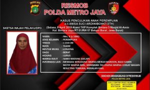 Polisi Rilis Sketsa Wajah Penculik Balita di Bintara