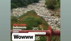 Jorok, Kali Jambe di Tambun Penuh Sampah