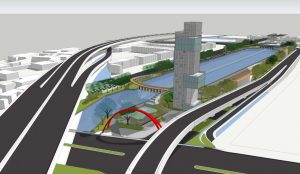Taman Selebrasi Kalimalang Ala Ridwan Kamil Rampung 2020