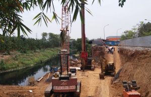 Perbaikan Tanggul Kali Bekasi Berlanjut di Tahun 2020
