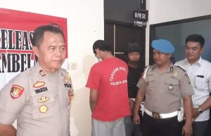 Polsek Tambelang Bekuk Office Boy Nyabi Jualan Sabu