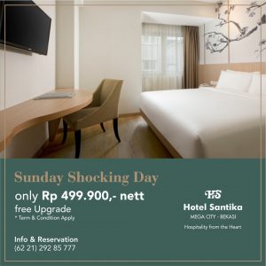Hotel Santika Megacity Bekasi Mulai Rp 499 Ribu